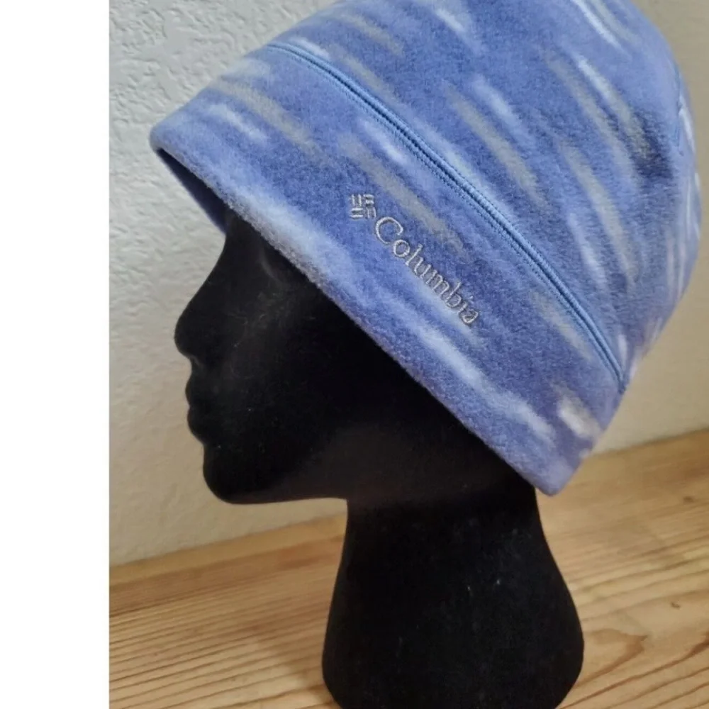 Columbia Blue Patterned Beanie